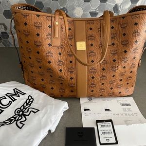 Authentic MCM Large Liz Tote